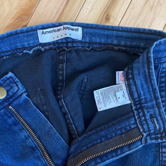 American Apparel Easy Jeans in Dark Wash Indigo - Picture 6 of 6